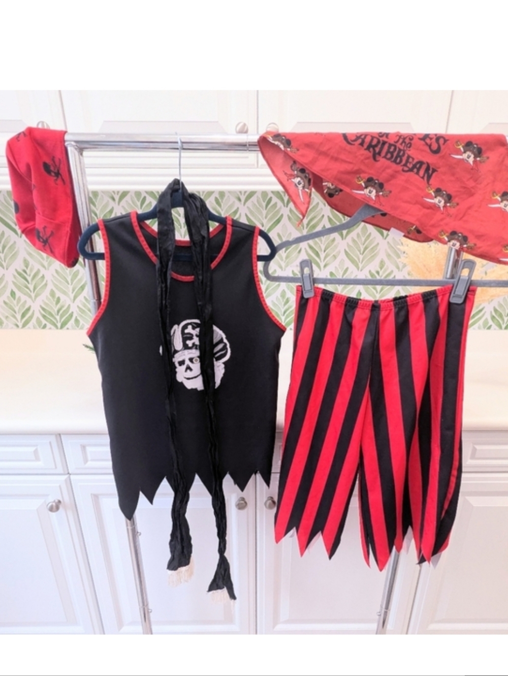 Boys Pirate Costume Hat Bandana 6-10